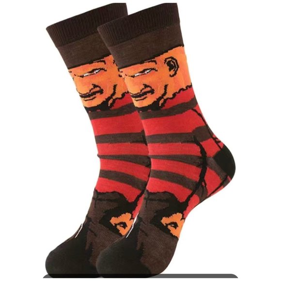 New Freddy Kruger Men's Medium Socks - Picture 1 of 3